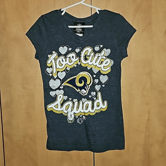 NFL Rams Tee Shirt for girls Size 6 - Picture 1 of 3